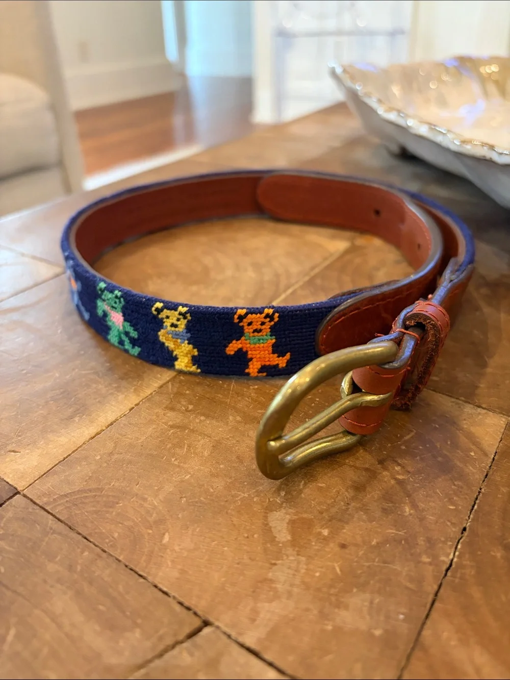 Kids Size L Smathers & Branson Grateful Dead belt like new